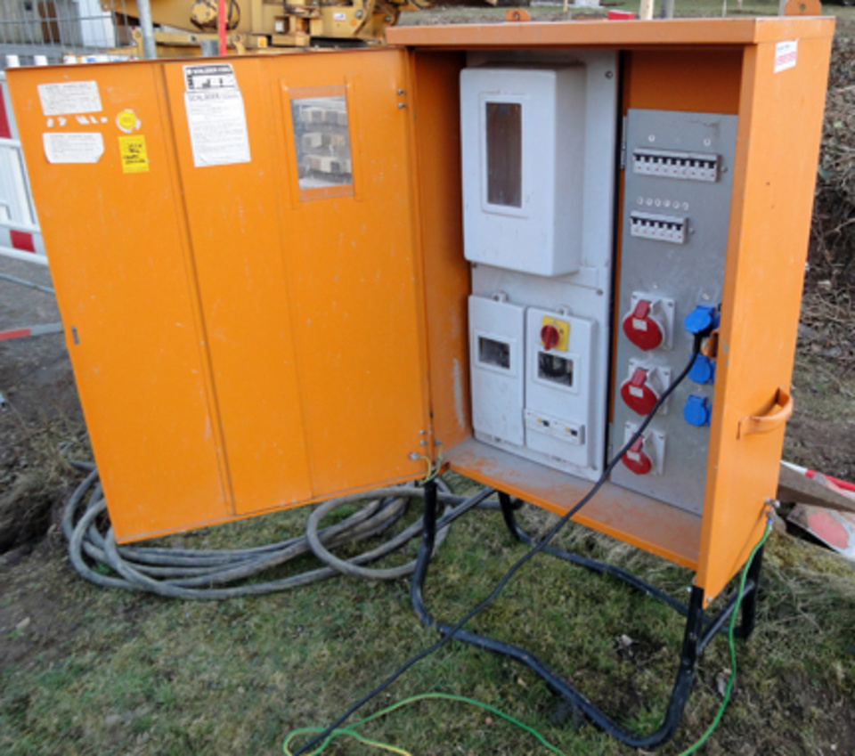 Baustromkasten bei P&N Elektromeister OHG in Mühlheim am Main