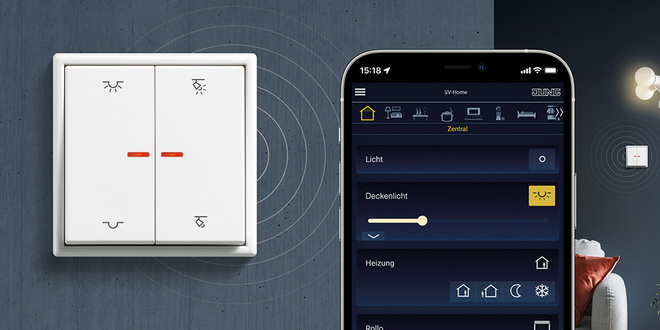 KNX RF Taster bei P&N Elektromeister OHG in Mühlheim am Main
